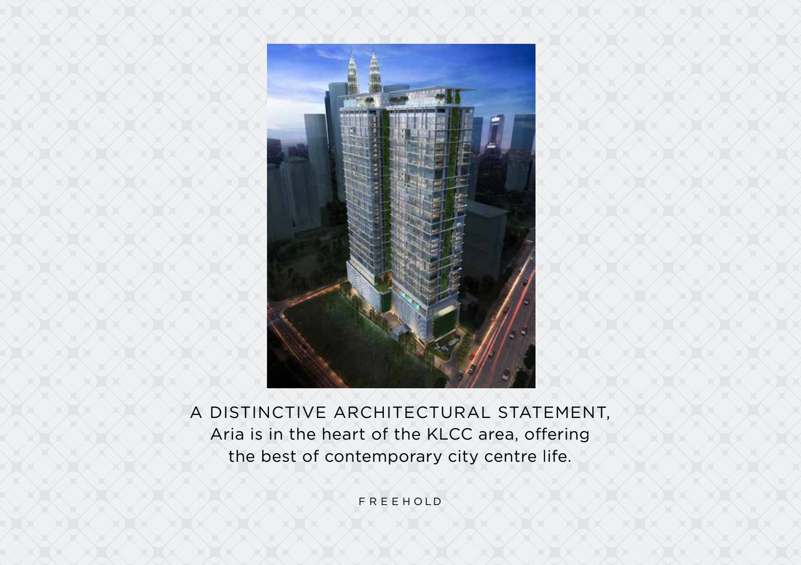 Aria KLCC 宣传册 2