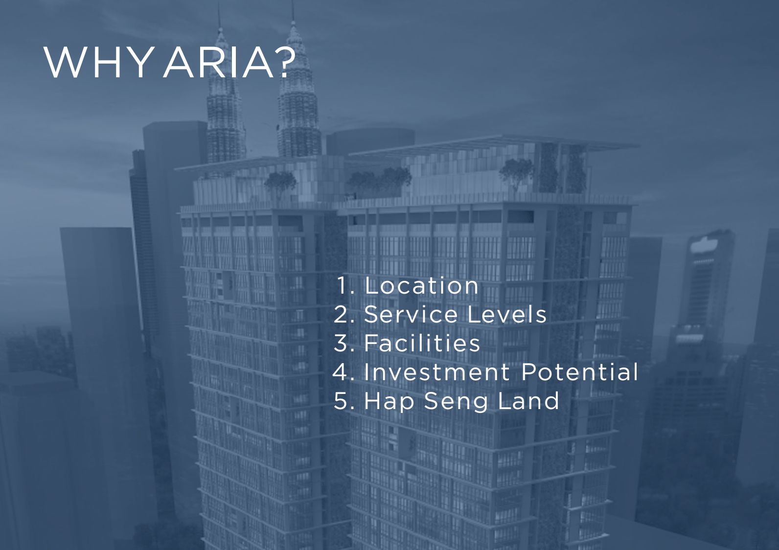 Aria KLCC 宣传册 4